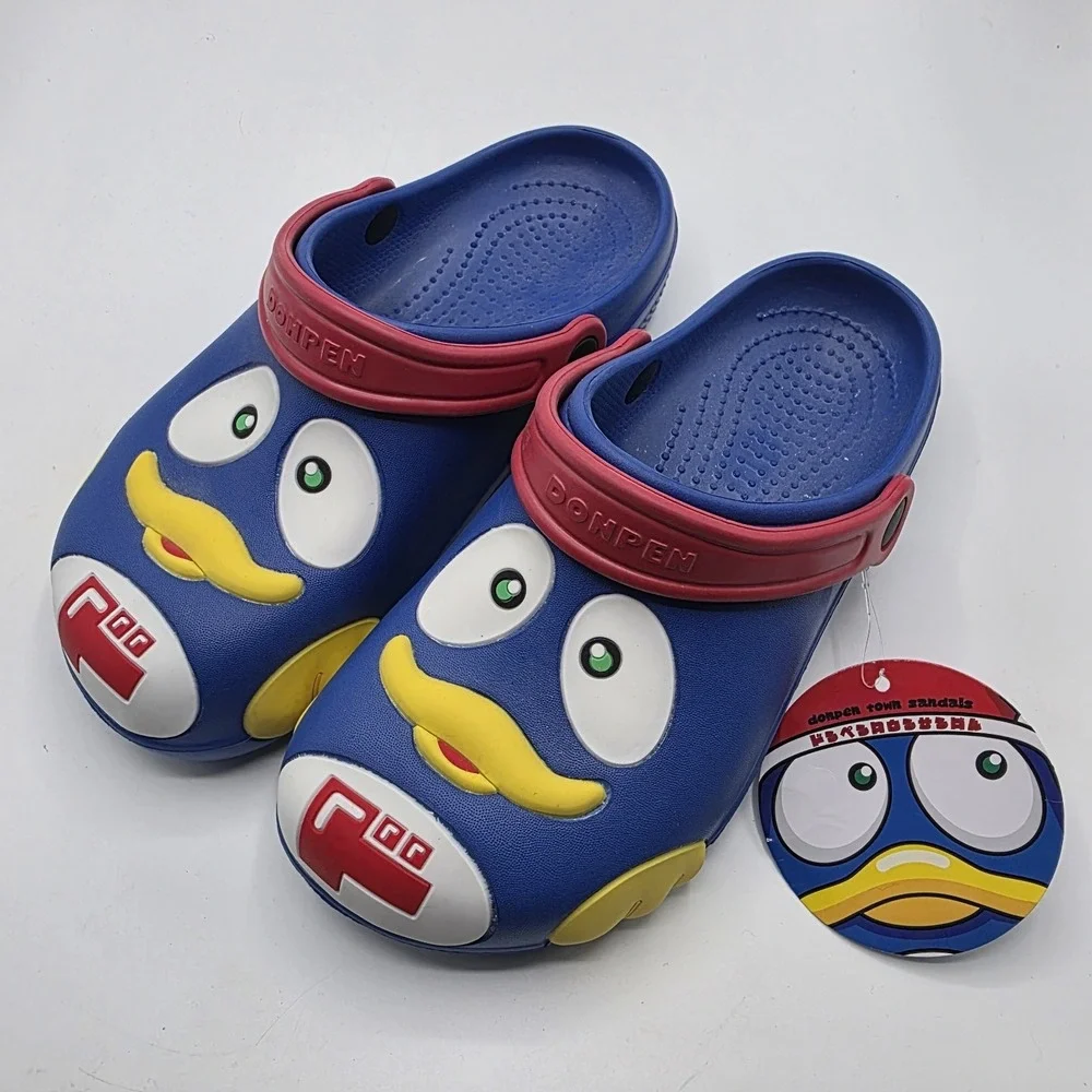 Don Quijote Donpen Town Sandals SZ 24.5cm 38 US Womens 7.5 Mens 6 Blue NWT Japan